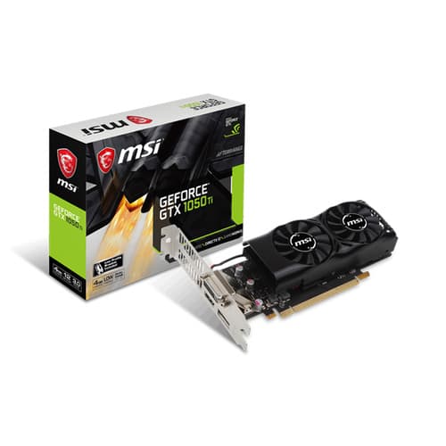 Msi GTX 1050 Ti 4GT LP 4GB Graphics Card